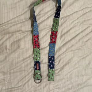 Vineyard Vines Holiday Belt Size Medium
